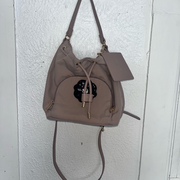 Light Purple Drawstring Bucket Bag - Picture 3 of 5